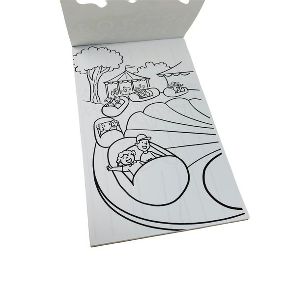 Magic Forest Amusement Park Coloring & Activity Kids Book DEADSTOCK - Picture 8 of 10